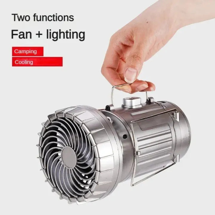 Camping Light + Fan
